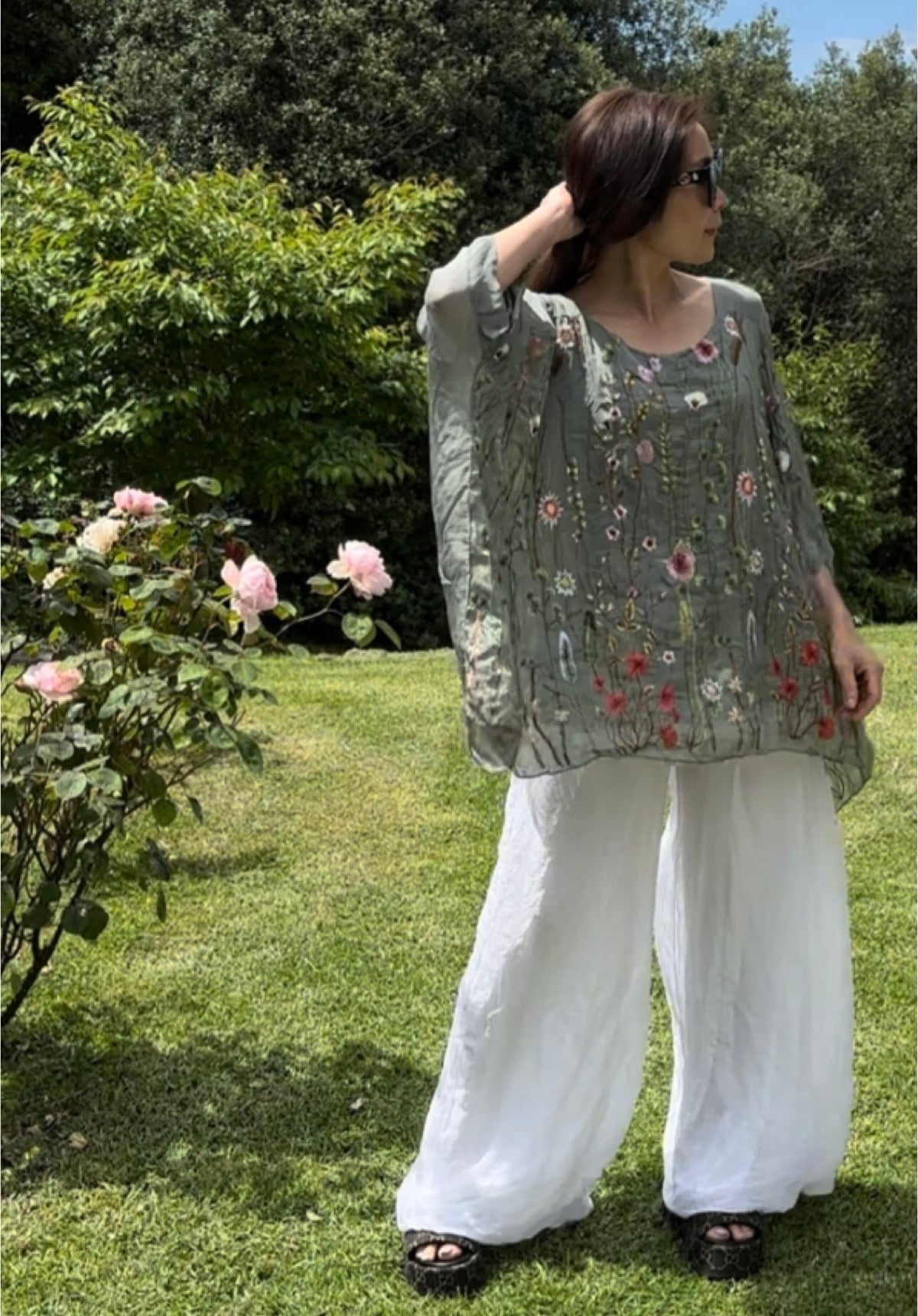 Made in Italy Tiara Silk Top