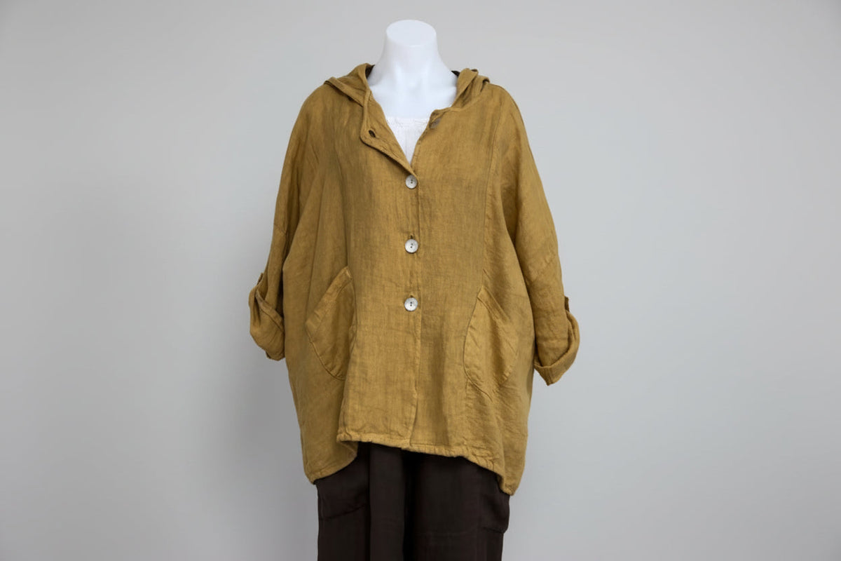 Hayley Linen Hoodie