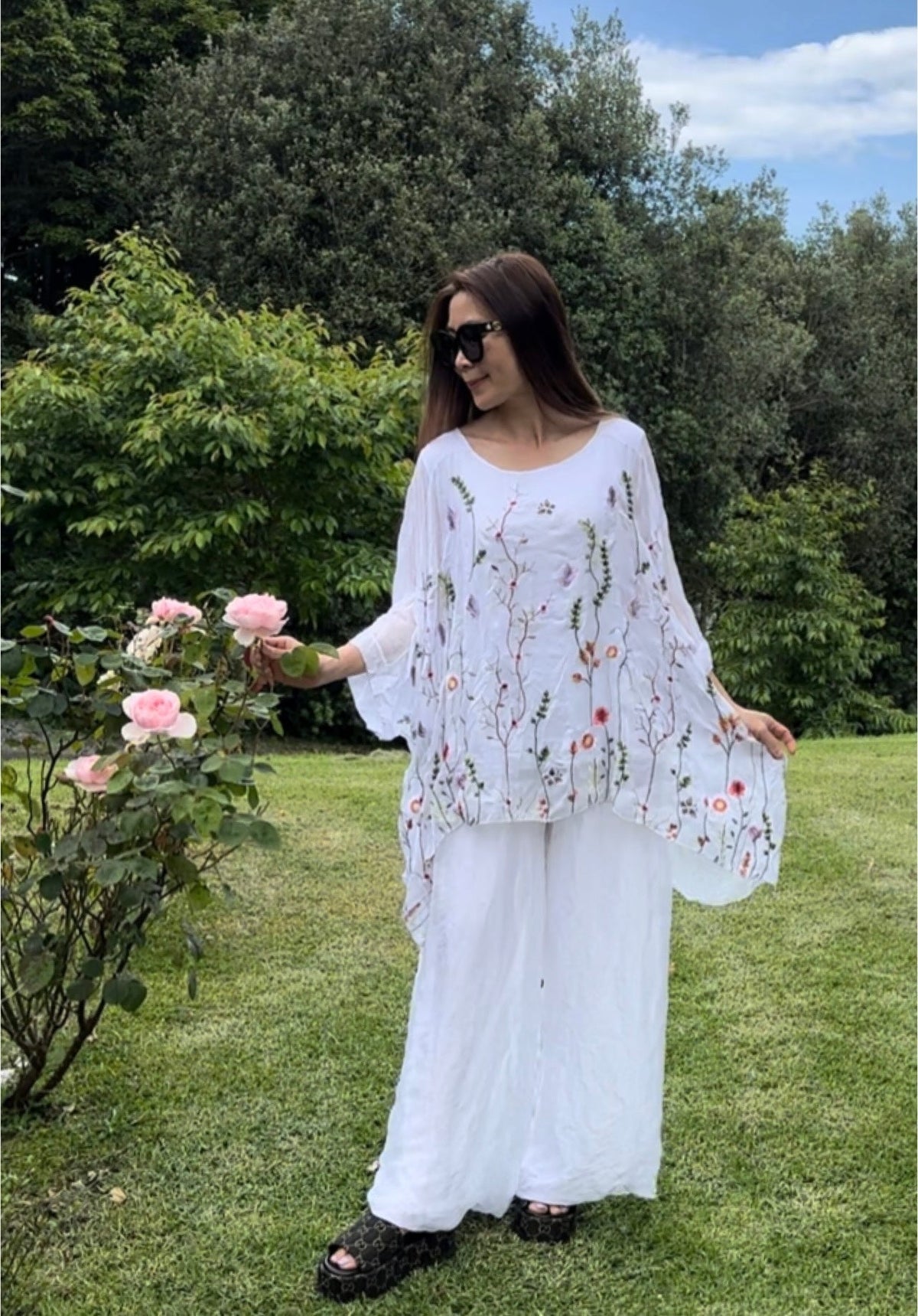 Made in Italy Tiara Silk Top