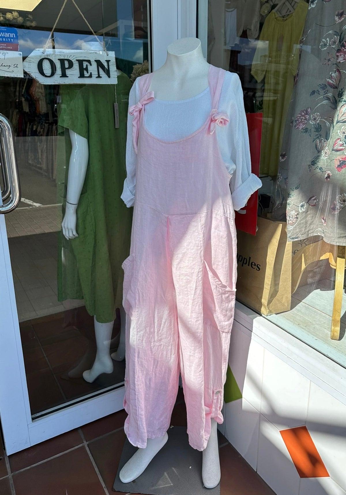 Milania Linen Overalls