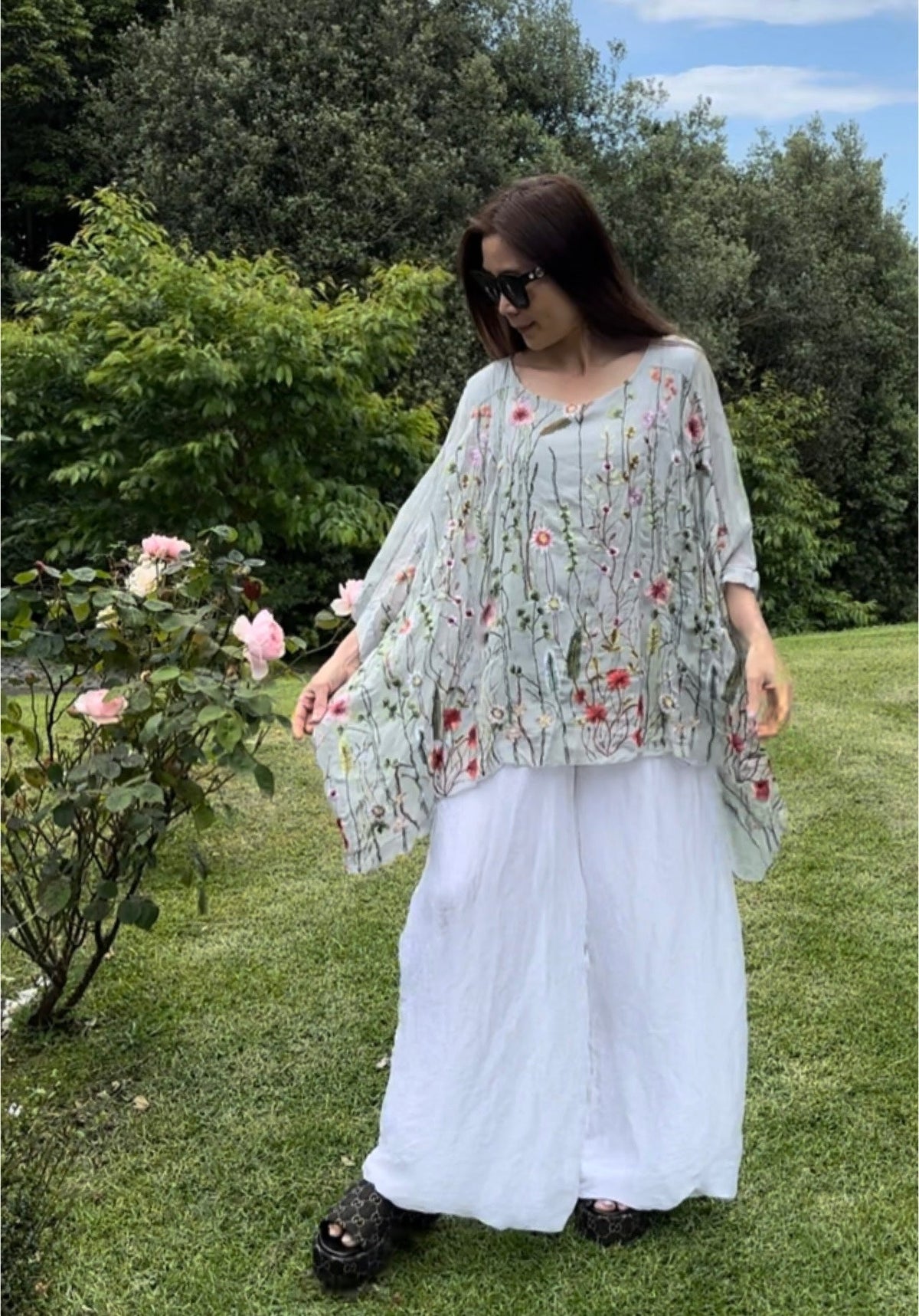 Made in Italy Tiara Silk Top