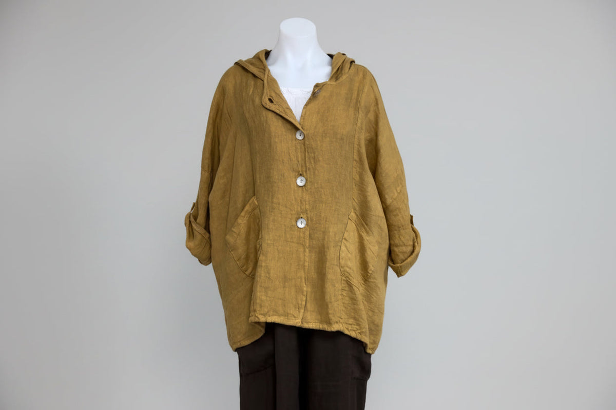 Hayley Linen Hoodie