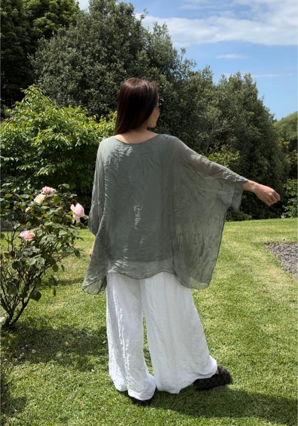 Made in Italy Tiara Silk Top