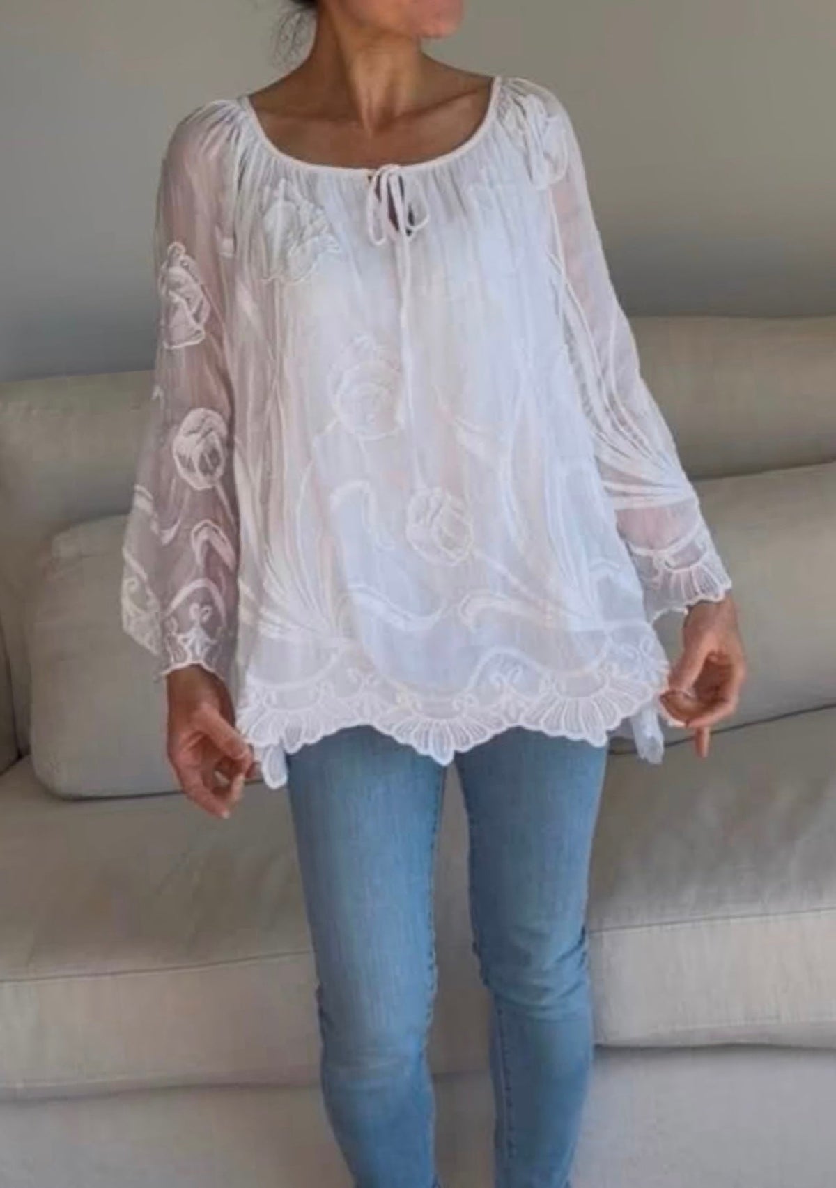 Tulip Silk Top