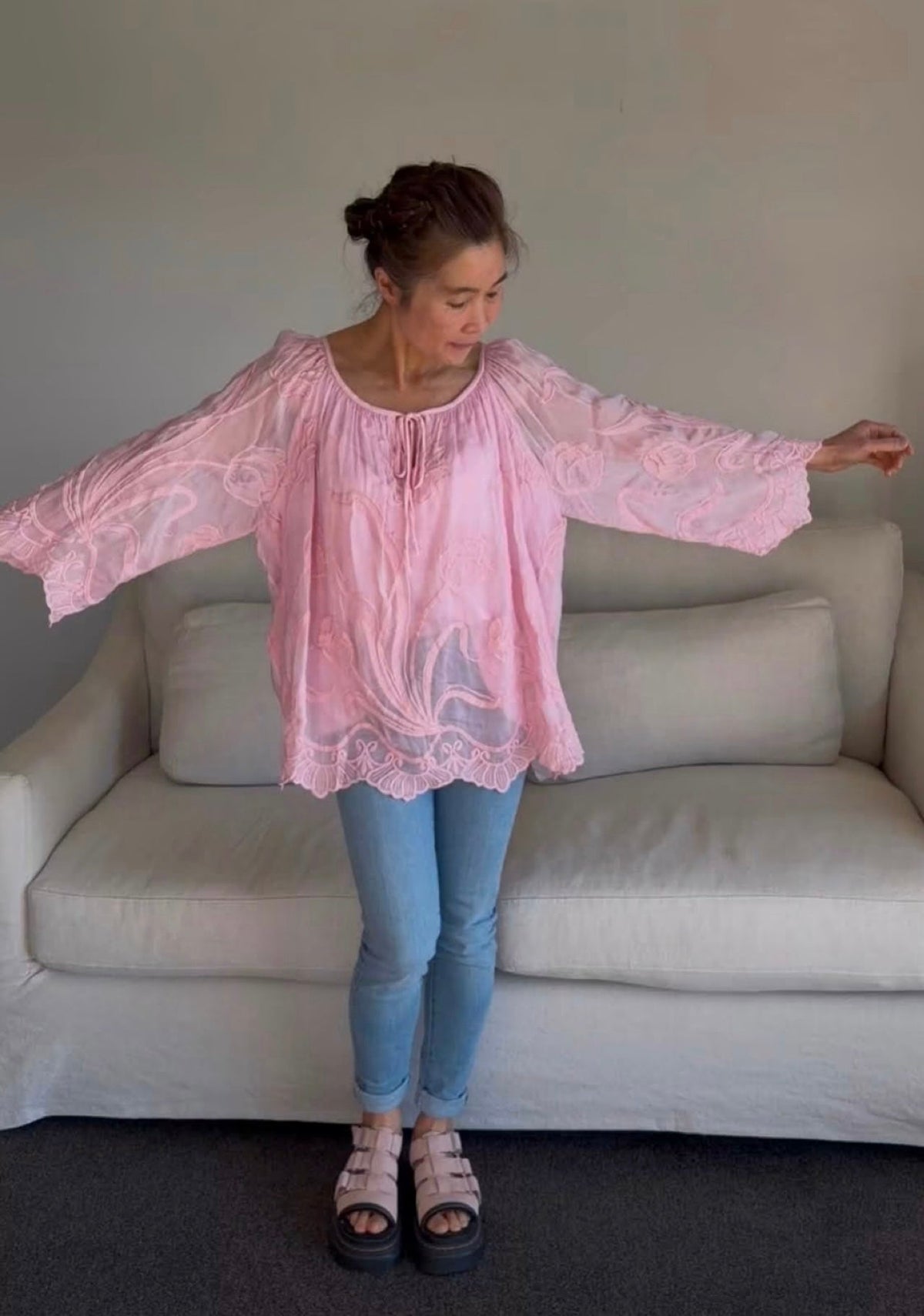 Tulip Silk Top