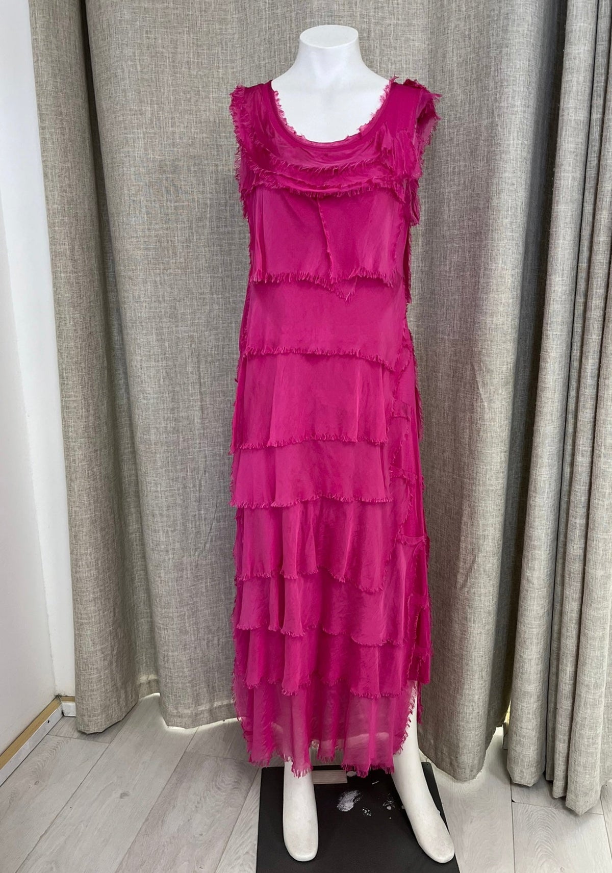 Made In Italy Elisa Silk Dress